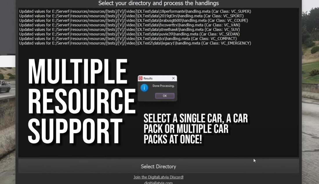 FiveM Automatic Handling Editor Tool DigitalLatvia