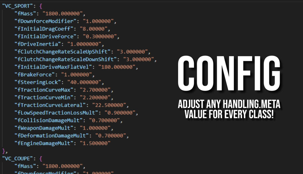FiveM Automatic Handling Editor Tool - DigitalLatvia