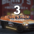 Benny's Mechanics Debadged Car Pack | 3 FAHRZEUGE | Vorlagen