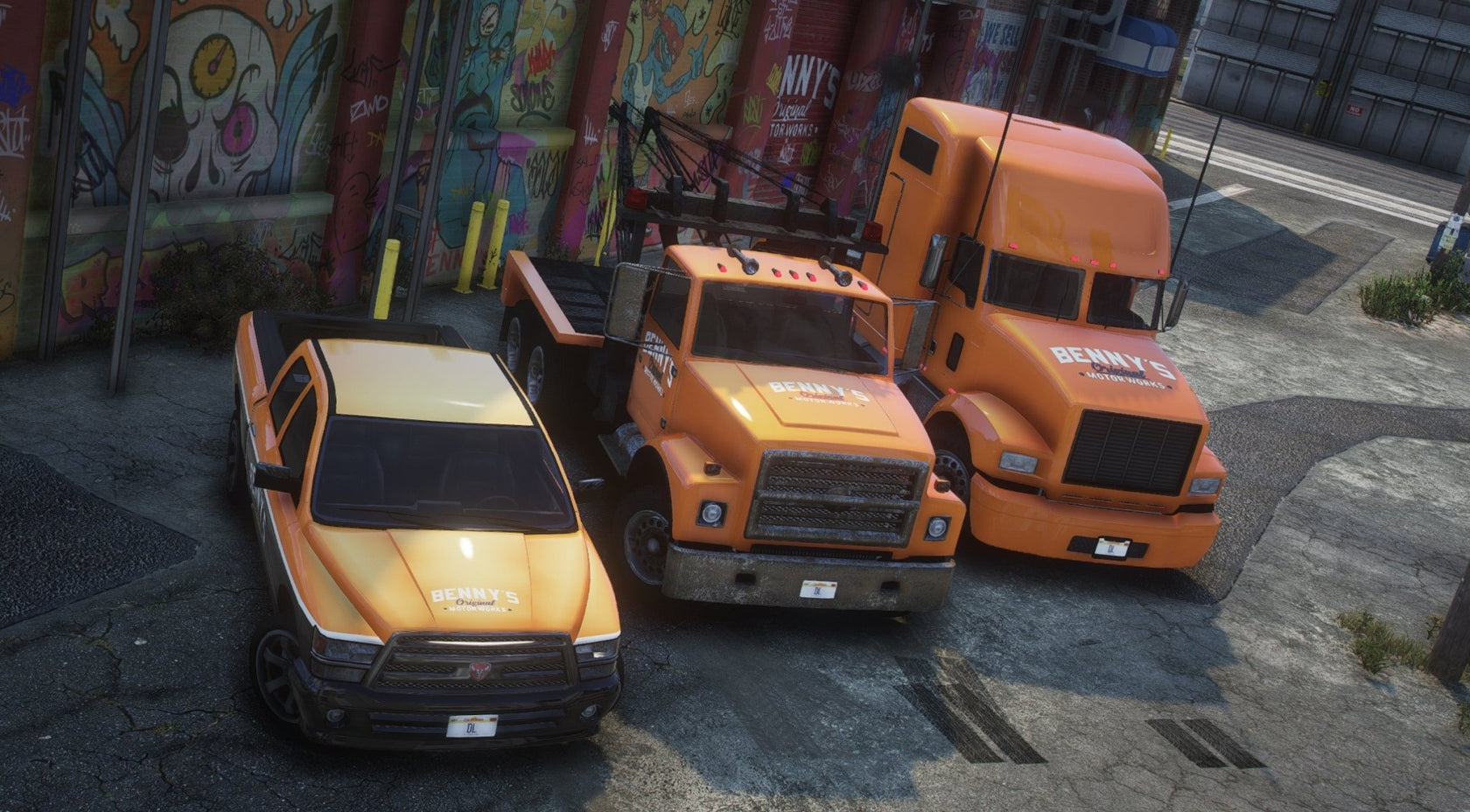 FiveM Benny's Mechanics Vanilla Pack | 3 Vehicles | Templates ...