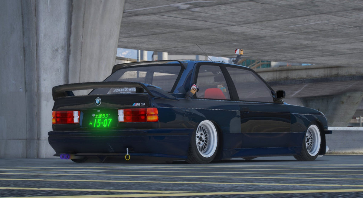 Fivem R30 FiveM BMW M3 E30 1989 – DigitalLatvia