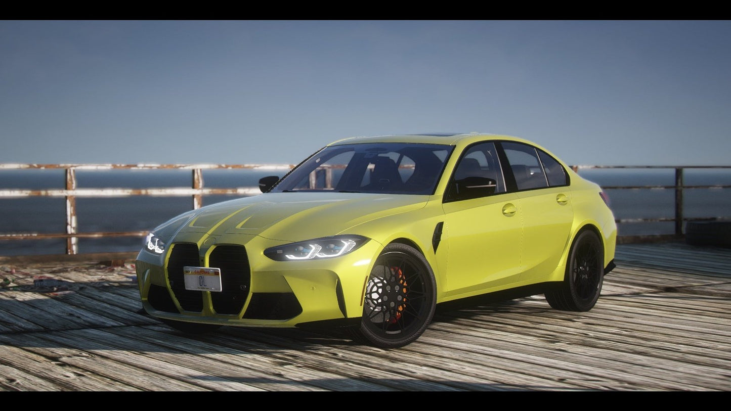 FiveM BMW M3 G80 | Debadged | Custom Sound - DigitalLatvia