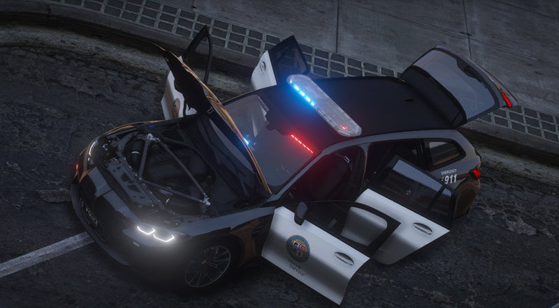 BMW M3 G80 Touring LSPD | Debadged | Template