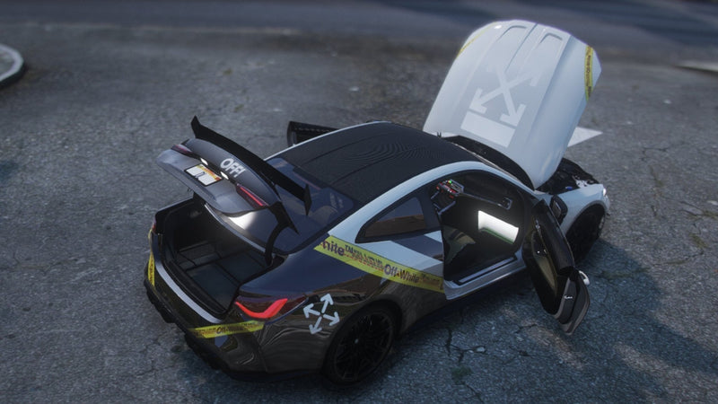 BMW M4 G82 2023 | Debadged | Template