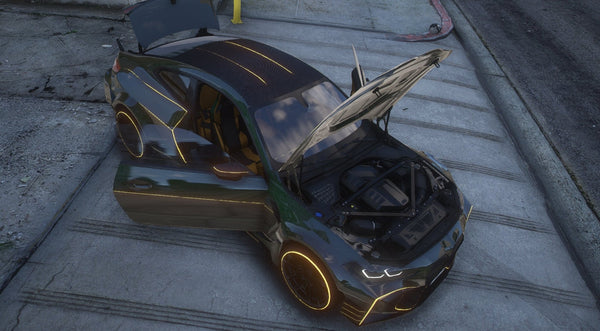 BMW M4 Animated | Debadged