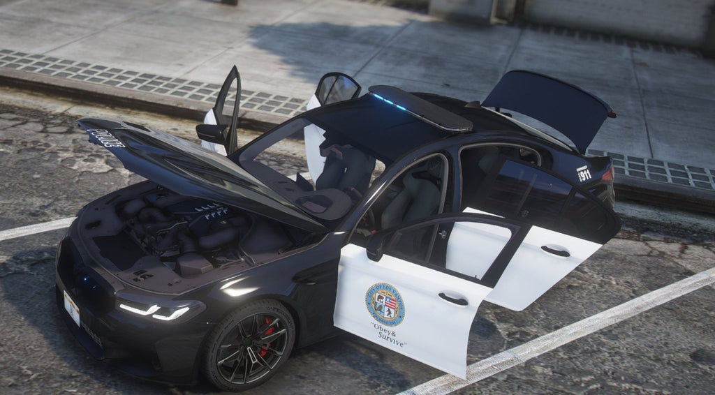 FiveM BMW M5 F90 LSPD | Debadged | Template - DigitalLatvia