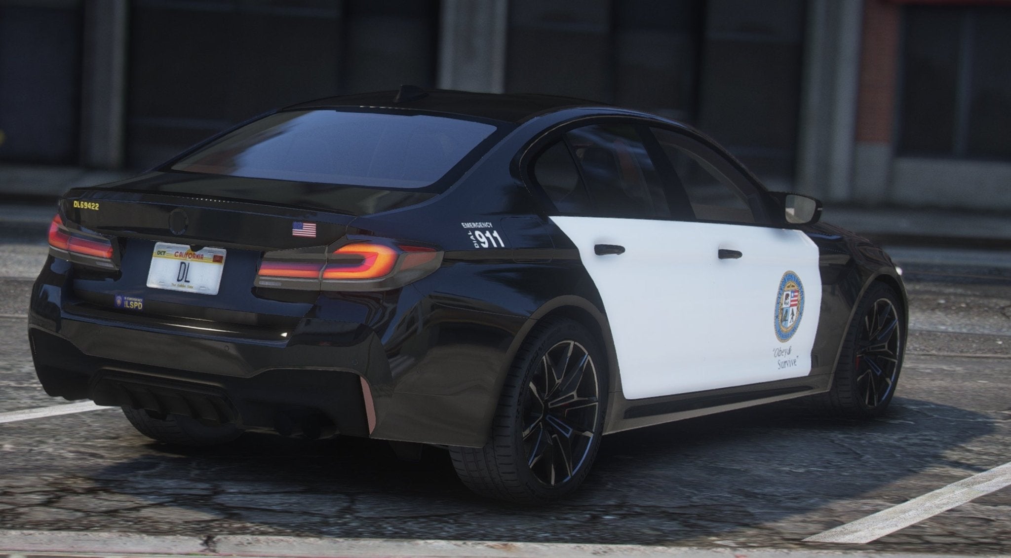 FiveM BMW M5 F90 LSPD | Debadged | Template - DigitalLatvia