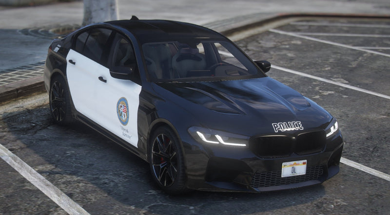 BMW M5 F90 LSPD | Debadged | Template