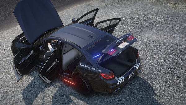 BMW M5 Police | Template