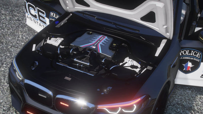 BMW M5 Police | Template