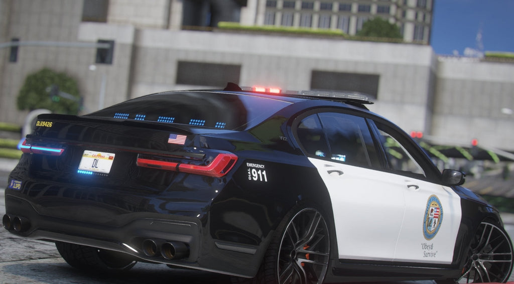 FiveM BMW M7 LSPD | Debadged | Template - DigitalLatvia