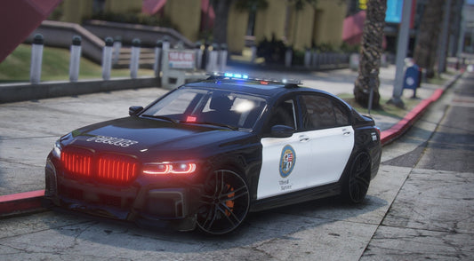 FiveM BMW M7 LSPD | Debadged | Template - DigitalLatvia