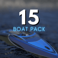Boat Pack | 15 Watercrafts