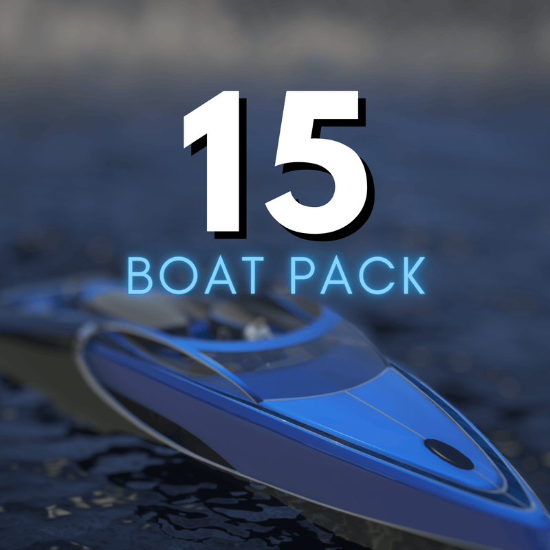 Boat Pack | 15 Watercrafts