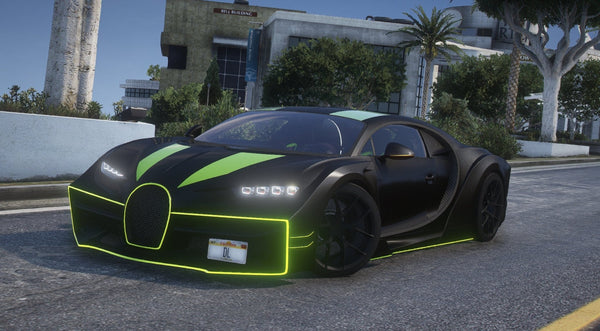 Bugatti Chiron Supersport Animated | Debadged