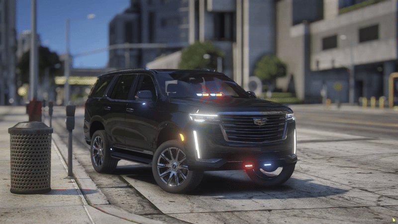 FiveM Cadillac Escalade 2021 Unmarked Police - DigitalLatvia