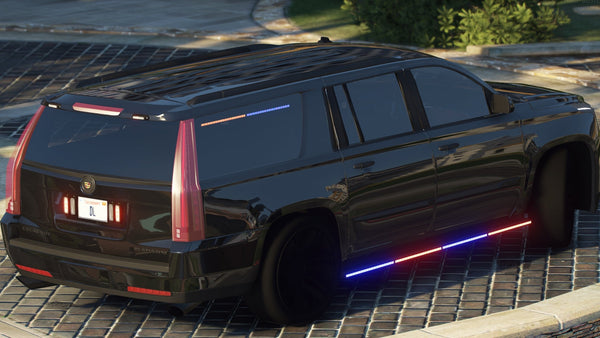 Cadillac Escalade Police | Ohne Kennzeichen