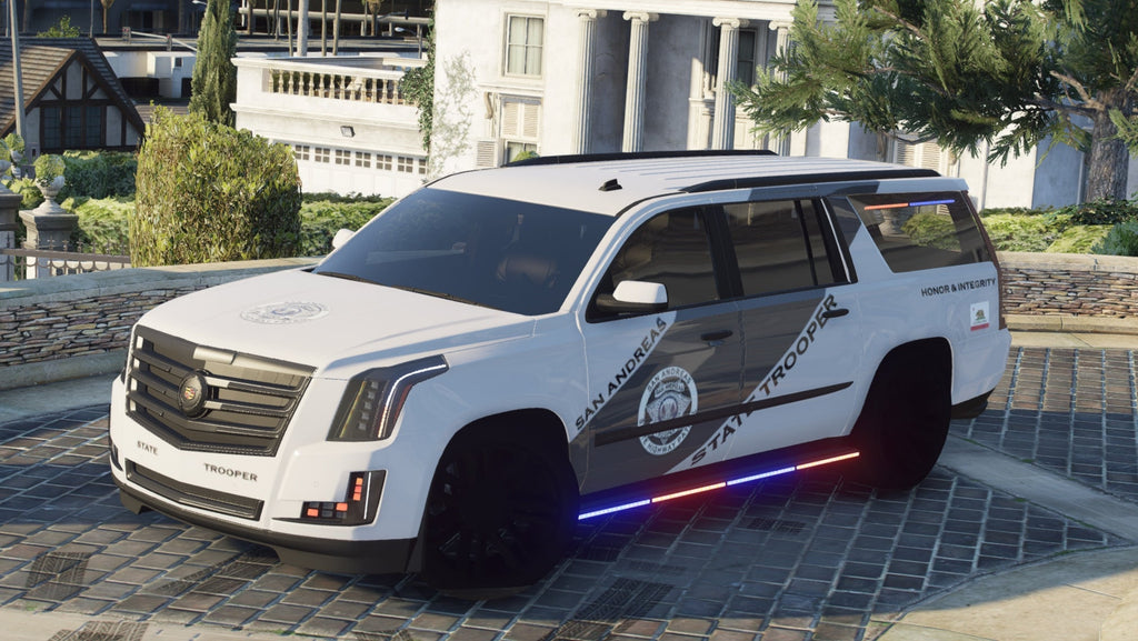 FiveM Cadillac Escalade Police | Debadged - DigitalLatvia