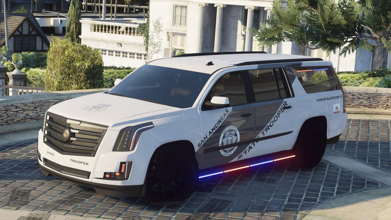 Cadillac Escalade Police | Debadged | Template