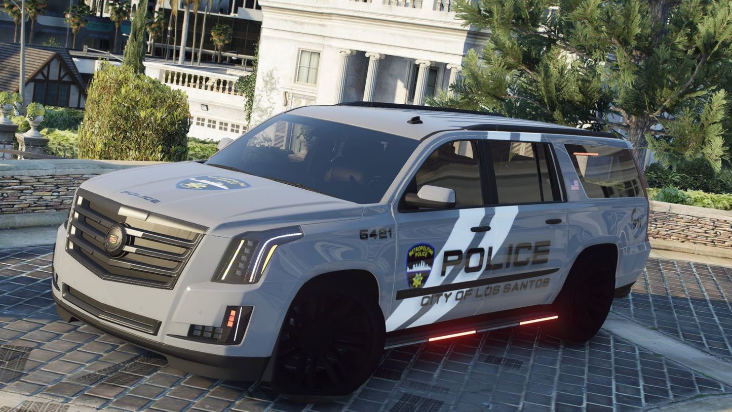 FiveM Cadillac Escalade Police | Debadged - DigitalLatvia