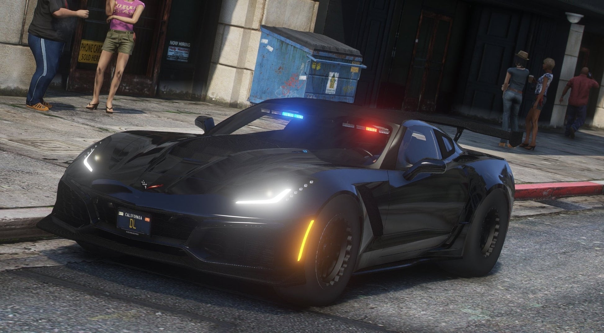 FiveM Chevrolet Corvette ZR1 2019 Unmarked Police - DigitalLatvia
