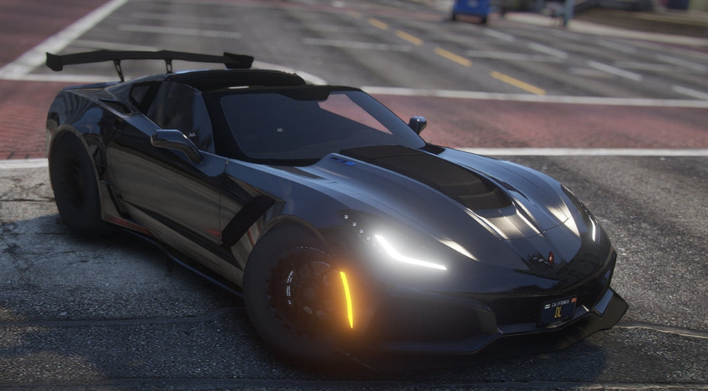 FiveM Chevrolet Corvette ZR1 2019 Unmarked Police - DigitalLatvia