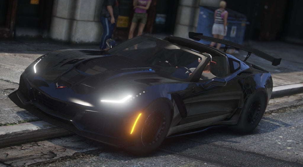 FiveM Chevrolet Corvette ZR1 2019 Unmarked Police - DigitalLatvia