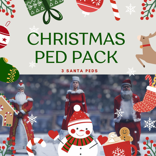 FiveM Christmas Ped Pack - DigitalLatvia