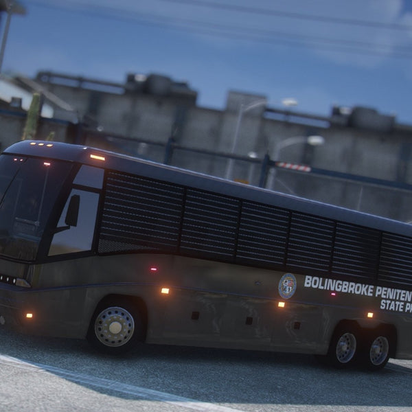 Dashound Coach Prison Bus | Template