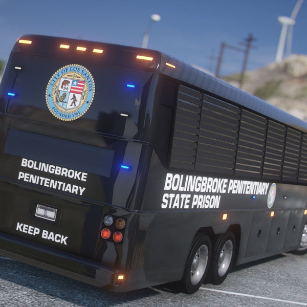 Dashound Coach Prison Bus | Template