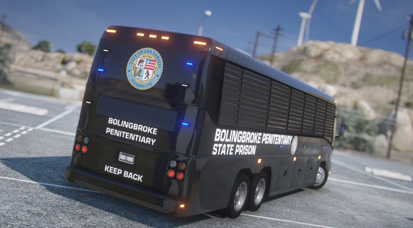 FiveM Coach Prison Bus | Template - DigitalLatvia