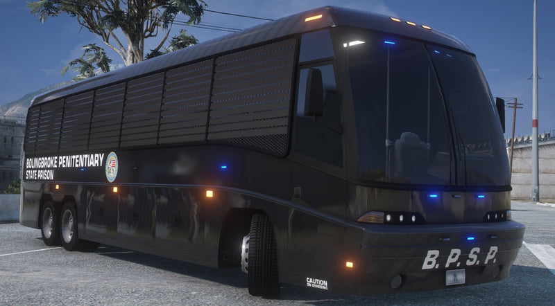 Dashound Coach Prison Bus | Template
