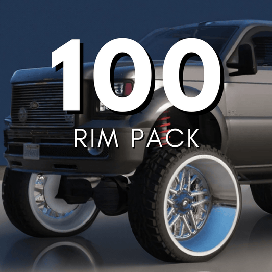 FiveM Custom 100 Rims Pack - DigitalLatvia