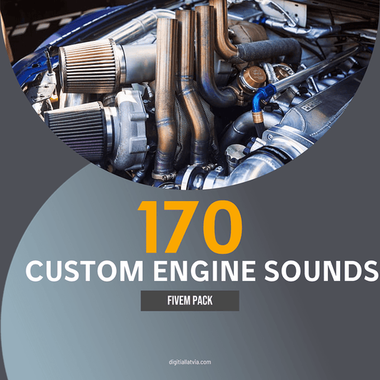 FiveM Custom 170 Engine Sound Pack - DigitalLatvia