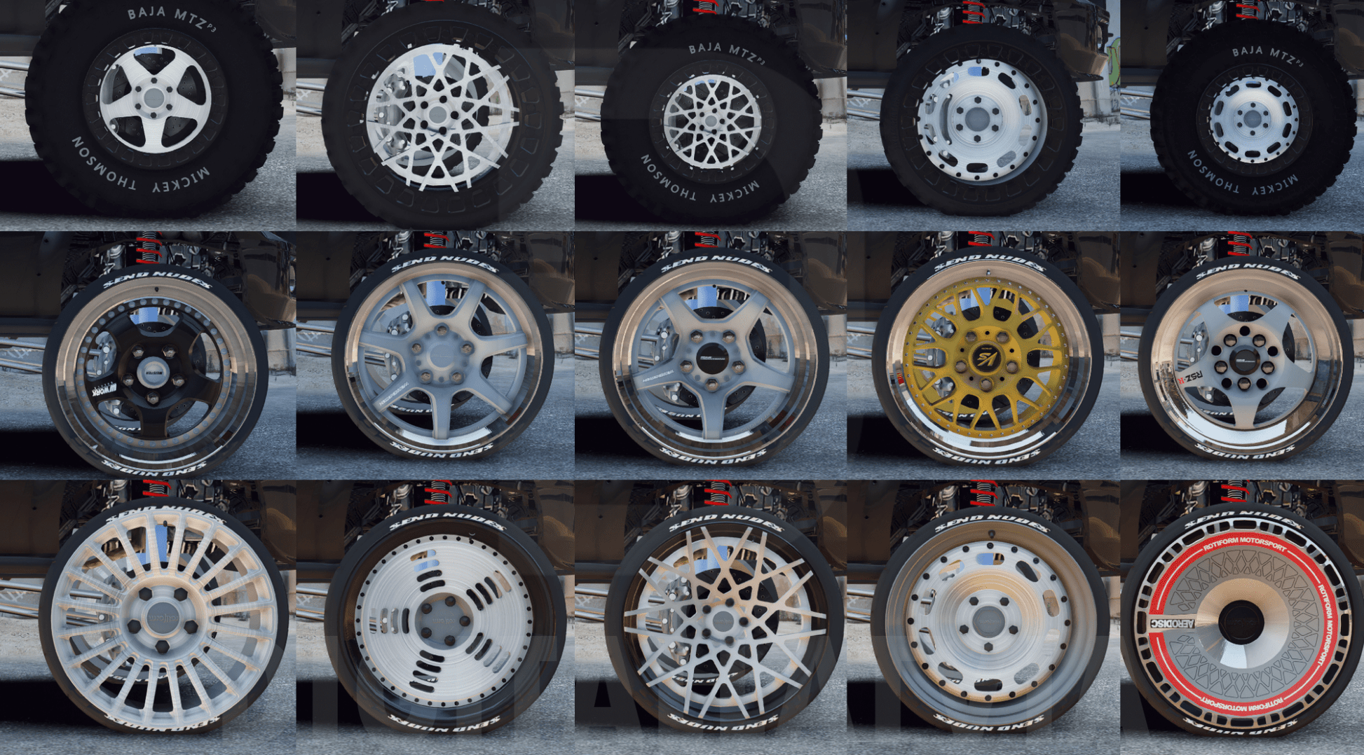 FiveM Custom 30 Rims Pack - DigitalLatvia