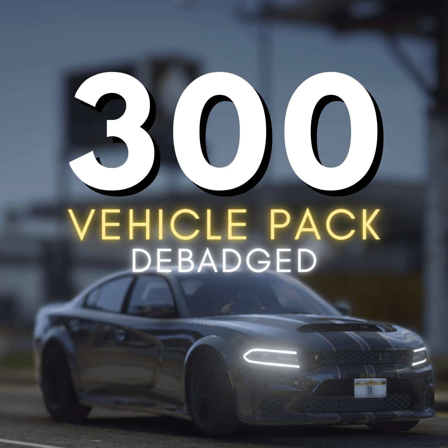FiveM Debadged Car Pack | 300 CARS - DigitalLatvia