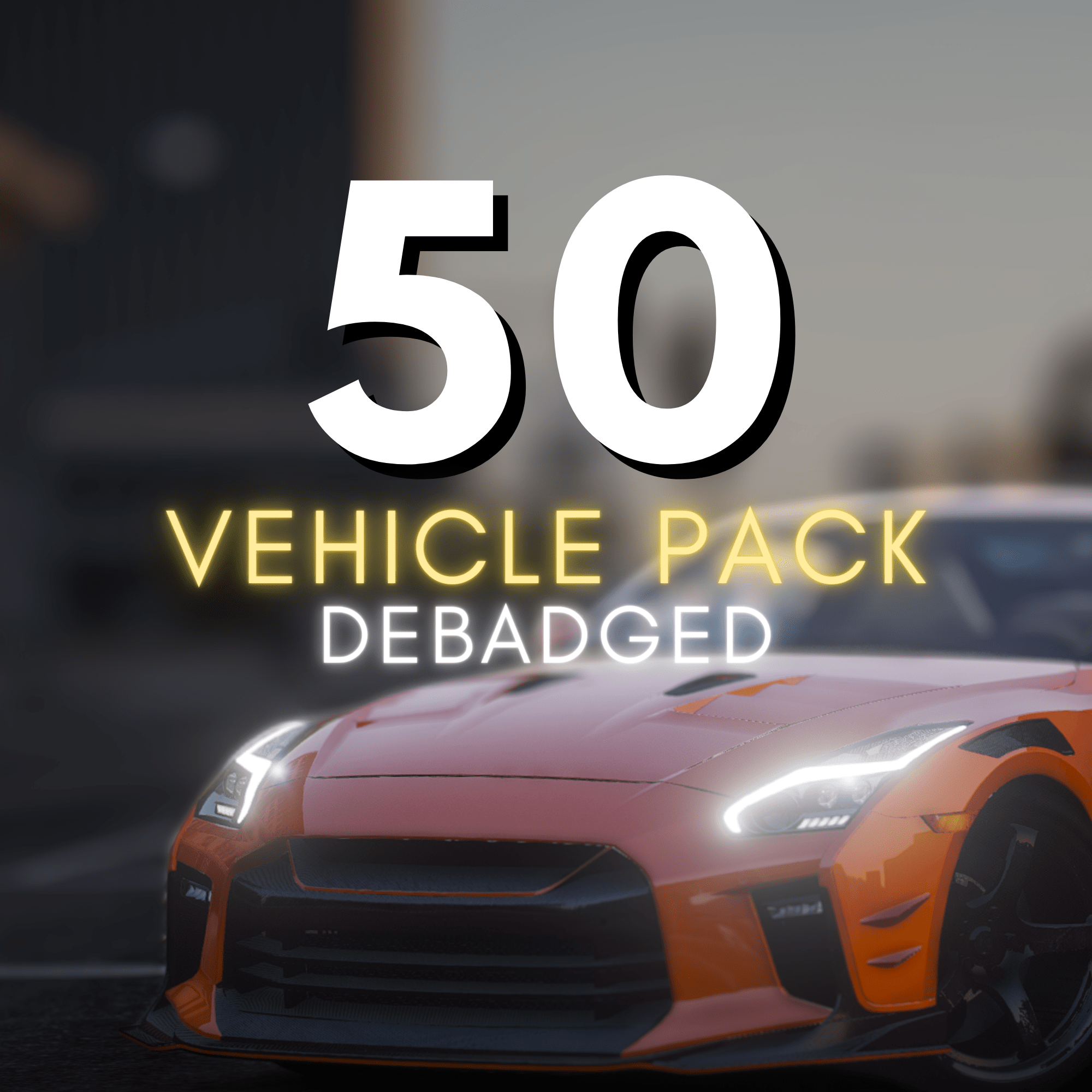 FiveM Debadged Car Pack 50 CARS DigitalLatvia Fivem debadged car pack 50 cars digitallatvia