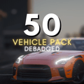 Autopaket ohne Abzeichen | 50 AUTOS