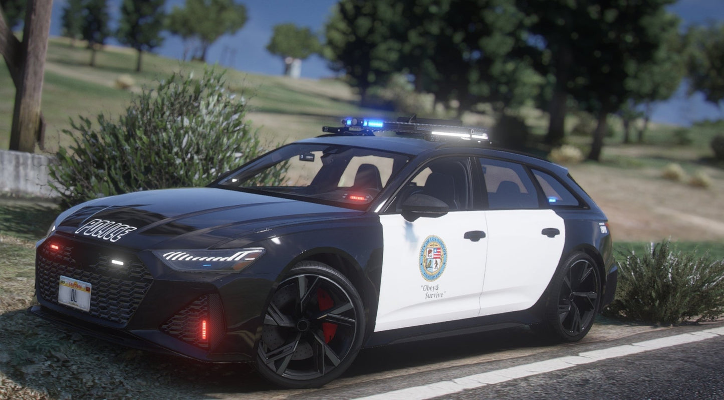 FiveM Debadged LSPD Pack | 10 Vehicles | Templates - DigitalLatvia