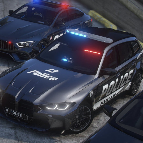 Debadged Police Pack | 10 Vehicles | Templates