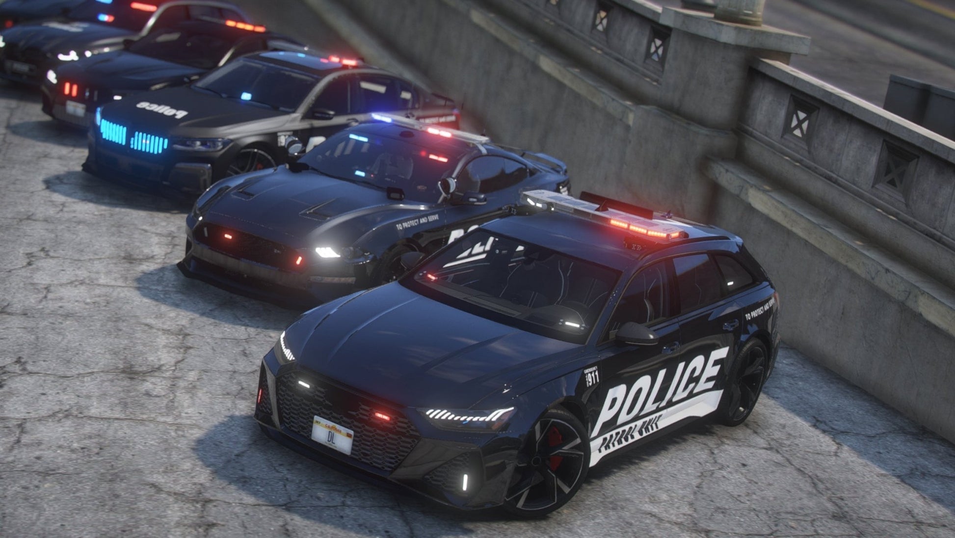 FiveM Debadged Police Pack | 10 Vehicles | Templates - DigitalLatvia