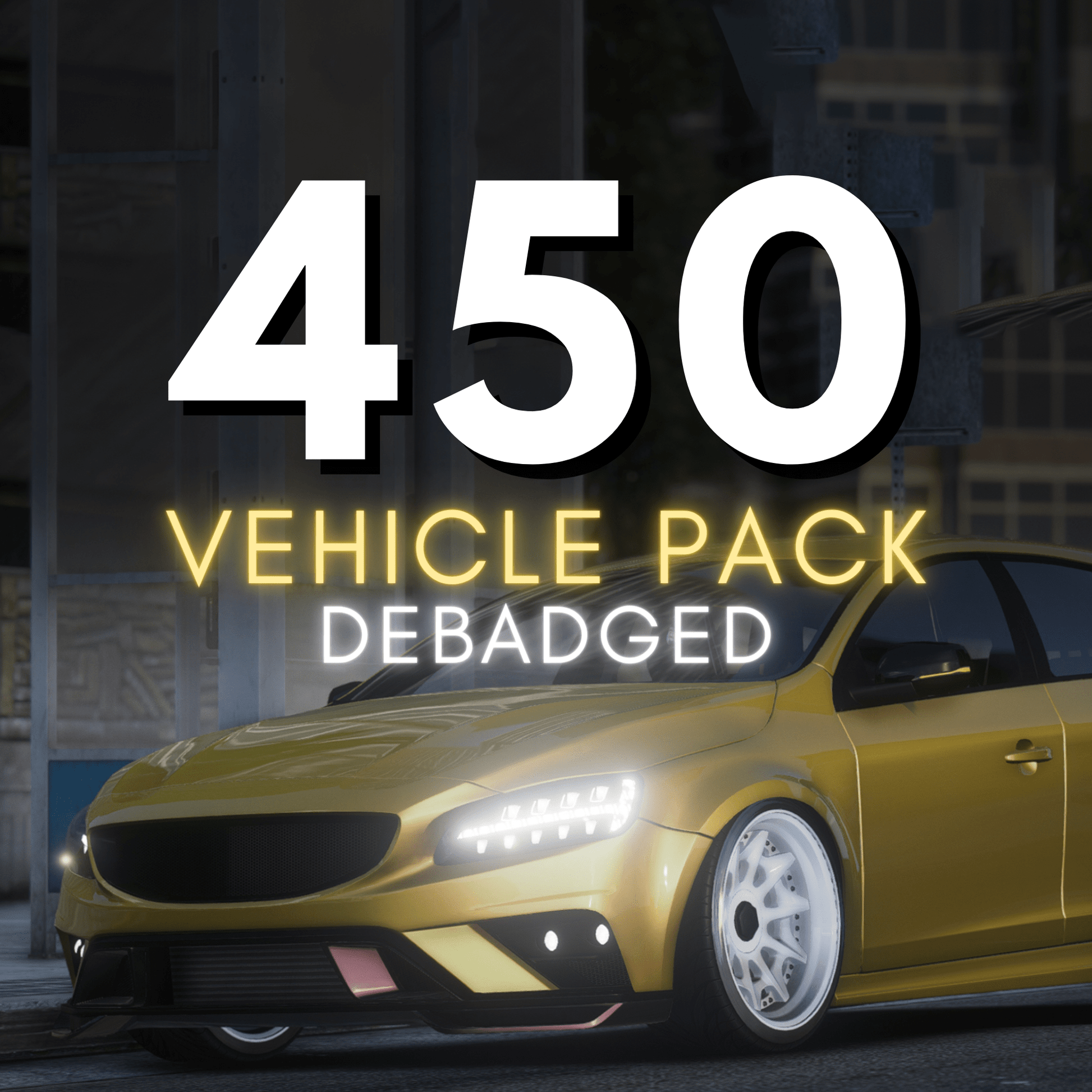 FiveM Debadged Vehicle Pack | 450 CARS - DigitalLatvia