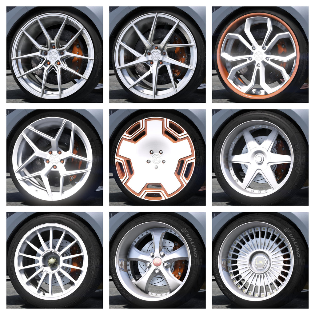 Custim Rim Custom Addon Rims Pack for (PC) - 450+ Options! – DigitalLatvia