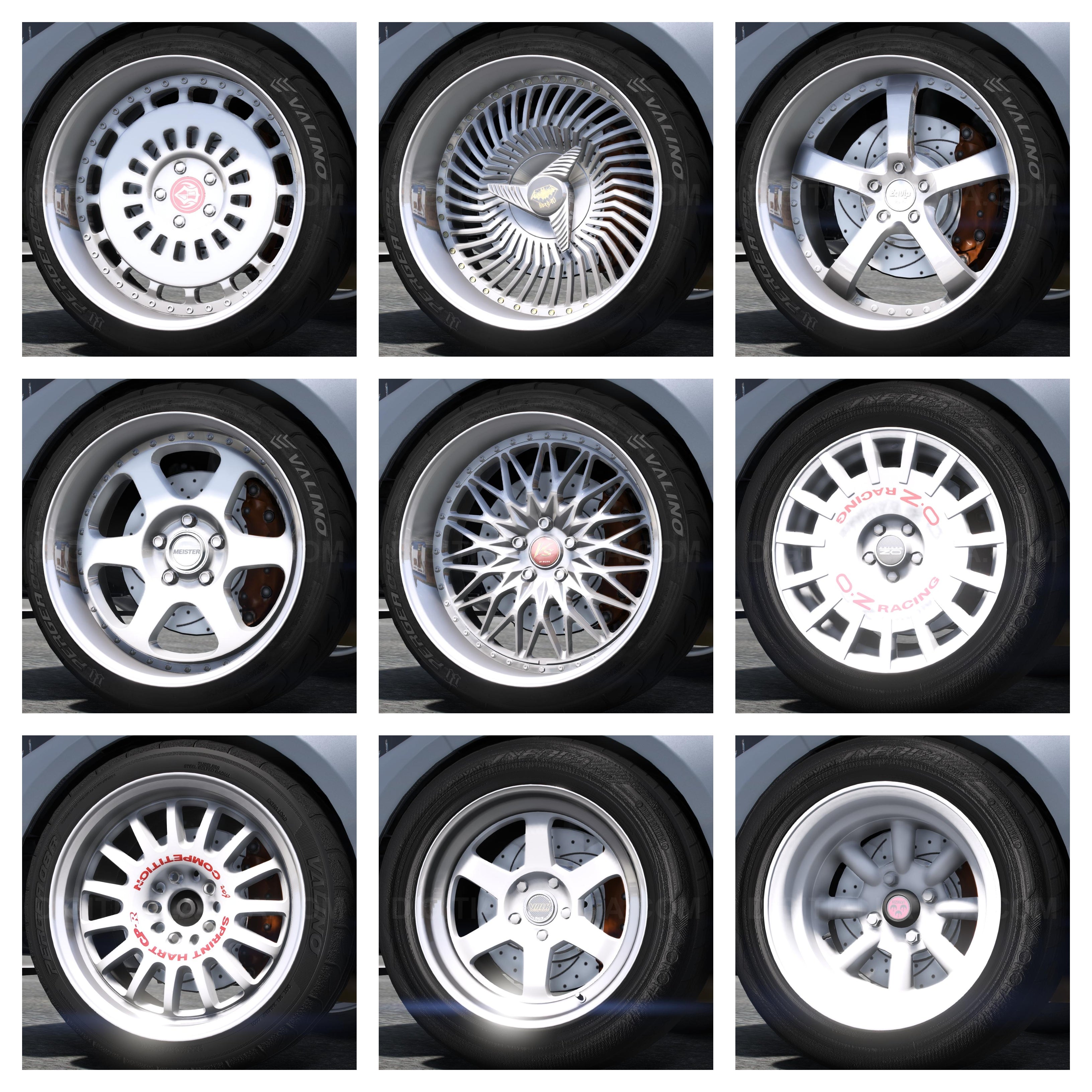 Custom 450 Rims Pack