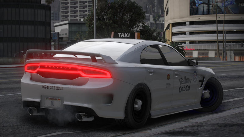 Bravado Buffalo STX Unmarkiertes Polizeitaxi | Tuning | Benutzerdefinierter Sound | Vorlage