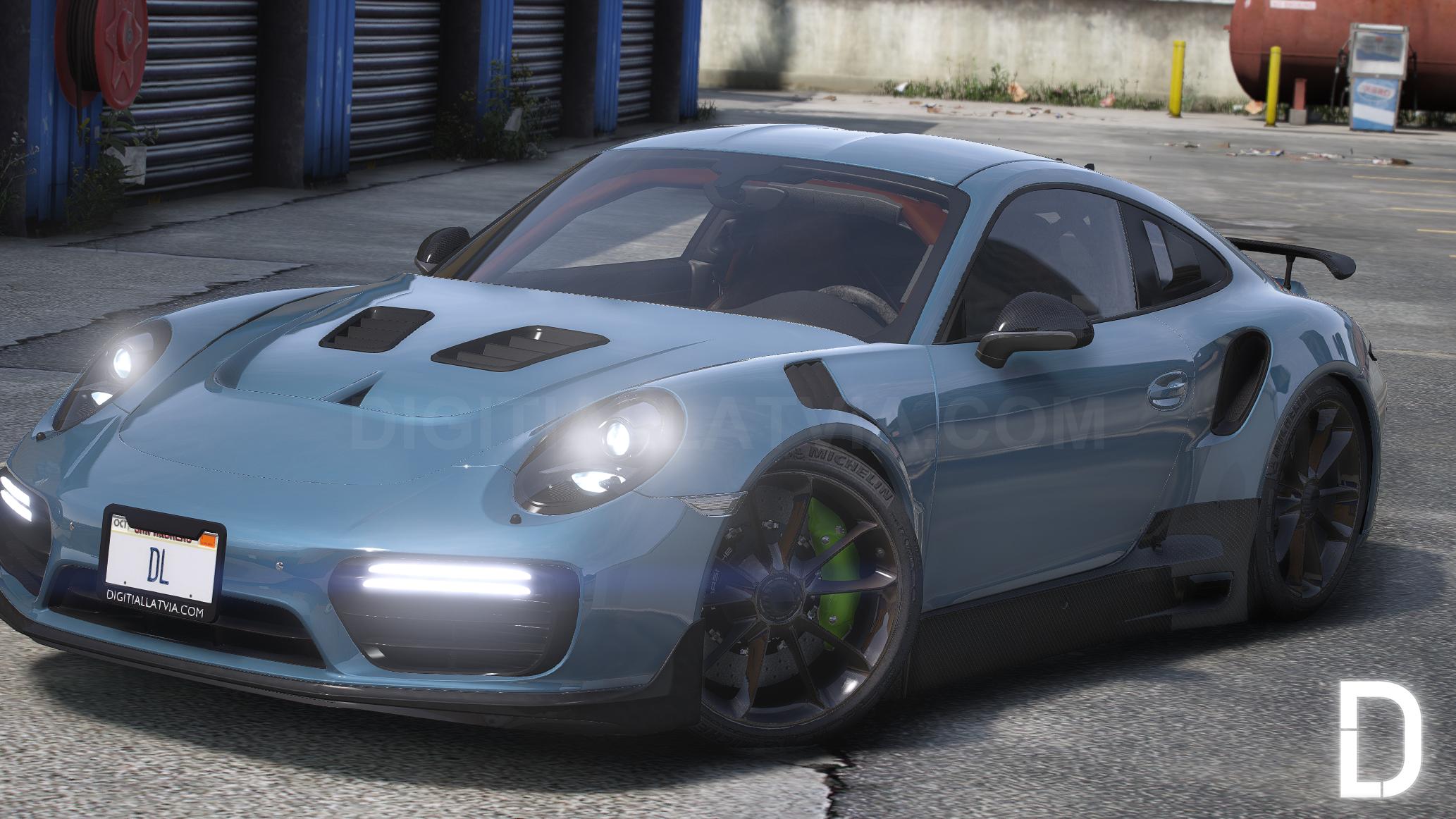 Porsche 911 R 2016 | Debadged | Tuning | Template | Custom Sound