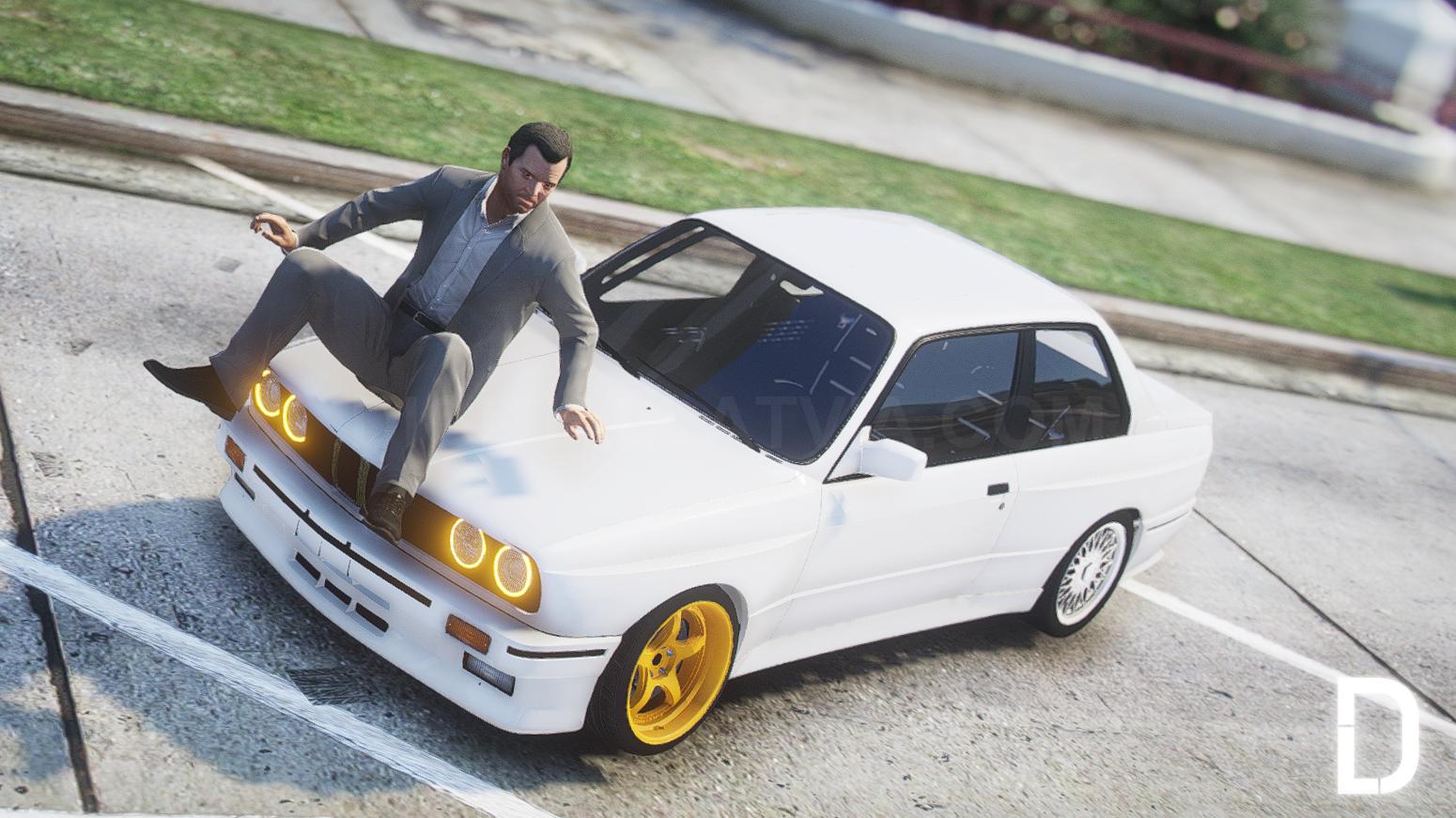 BMW M3 E30 1989 Drift | Debadged