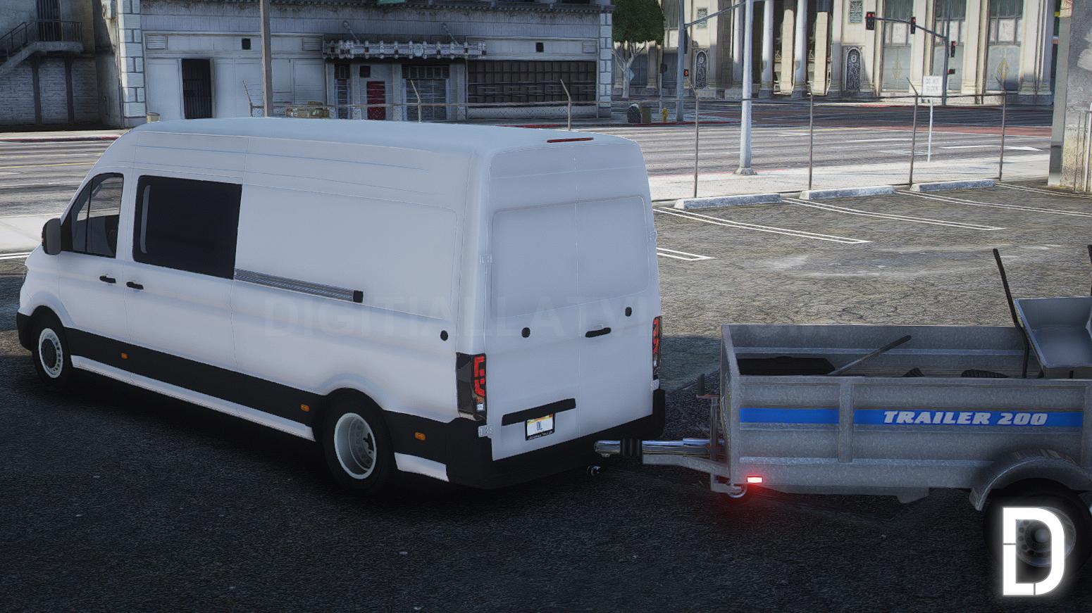 Volkswagen Crafter 2022 | Emblemfrei | Vorlage