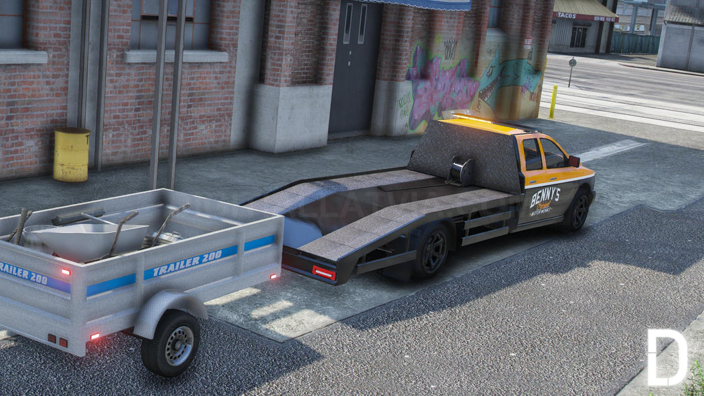 Bravado Bison Tow Truck Bennys | Template