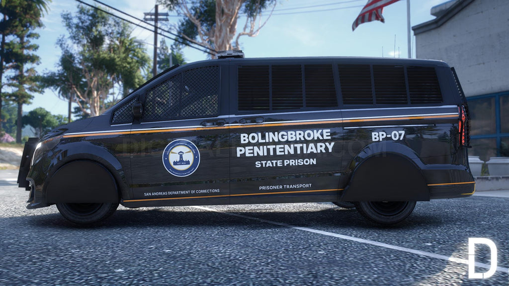 Benefactor Laufer Prison Van | Tuning | Template